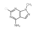 cas no 5413-96-7 is 3-chloro-9-methyl-2,4,8,9-tetrazabicyclo[4.3.0]nona-1,3,5,7-tetraen-5-amine