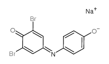 cas no 5415-23-6 is 2,5-Cyclohexadien-1-one,2,6-dibromo-4-[(4-hydroxyphenyl)imino]-, sodium salt (1:1)
