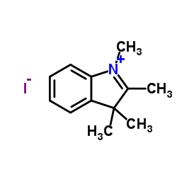 cas no 5418-63-3 is 1,2,3,3-Tetramethyl-3H-indolium iodide