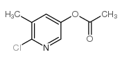 cas no 54232-04-1 is 3-Pyridinol, 6-chloro-5-methyl-, acetate (ester)