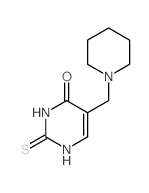 cas no 5424-84-0 is 5-(1-piperidylmethyl)-2-sulfanylidene-1H-pyrimidin-4-one