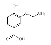 cas no 5438-38-0 is Benzoic acid, 3-ethoxy-4-hydroxy-