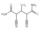 cas no 5447-66-5 is Pentanediamide,2,4-dicyano-3-methyl-