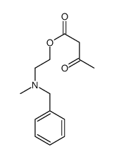 cas no 54527-65-0 is Butanoic acid, 3-oxo-,2-[methyl(phenylmethyl)amino]ethyl ester