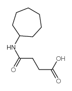 cas no 545349-11-9 is 4-(cycloheptylamino)-4-oxobutanoic acid