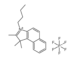 cas no 545387-09-5 is 3-Butyl-1,1,2-trimethyl-1H-benzo[e]indolium hexafluorophosphate