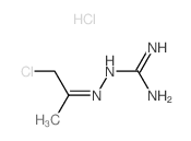 cas no 5459-12-1 is Hydrazinecarboximidamide,2-(2-chloro-1-methylethylidene)-, hydrochloride (1:1)