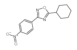 cas no 54608-93-4 is 5-Cyclohexyl-3-(4-nitrophenyl)-1,2,4-oxadiazole