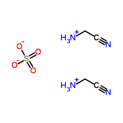 cas no 5466-22-8 is Aminoacetonitrile sulfate (2:1)