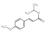 cas no 5466-76-2 is 2-Propenoic acid,3-(4-methoxyphenyl)-,1-methylethyl ester
