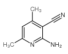 cas no 5468-34-8 is 2-amino-3-cyano-4,6-dimethylpyridine