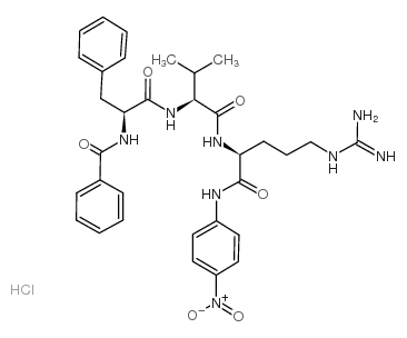 cas no 54799-93-8 is Bz-Phe-Val-Arg-pNA · HCl