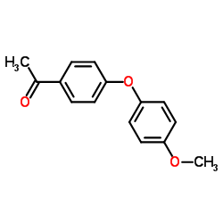 cas no 54916-28-8 is 1-[4-(4-Methoxyphenoxy)phenyl]ethanone