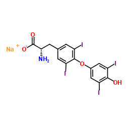 cas no 55-03-8 is L-Thyroxine sodium