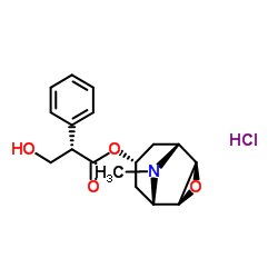 cas no 55-16-3 is (−)-Scopolamine hydrochloride