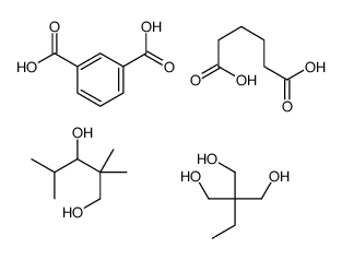 cas no 55012-14-1 is benzene-1,3-dicarboxylic acid,2-ethyl-2-(hydroxymethyl)propane-1,3-diol,hexanedioic acid,2,2,4-trimethylpentane-1,3-diol
