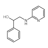 cas no 553-69-5 is Benzenemethanol, a-[(2-pyridinylamino)methyl]-