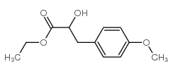 cas no 55301-58-1 is 2-hydroxy-3-(4-methoxy-phenyl)-propionic acid ethyl ester