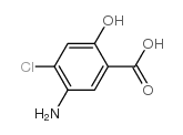 cas no 55302-98-2 is 5-Amino-4-chlorosalicylic acid