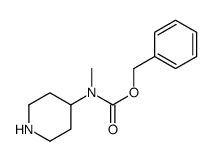 cas no 553672-39-2 is BENZYL METHYLPIPERIDIN-4-YLCARBAMATE