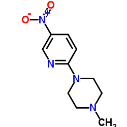 cas no 55403-34-4 is 1-Methyl-4-(5-nitropyridin-2-yl)piperazine