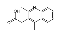 cas no 554425-45-5 is 3-Quinolineaceticacid,2,4-dimethyl-(9CI)