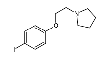 cas no 554430-67-0 is 1-(2-(4-IODOPHENOXY)ETHYL)PYRROLIDINE