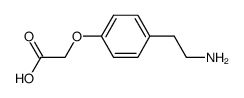 cas no 55458-77-0 is 4-(2-aminoethyl)-phenoxyacetic acid