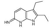 cas no 55463-66-6 is 2,3-Diethyl-1H-pyrrolo[2,3-b]pyridin-6-amine