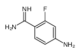 cas no 556814-98-3 is Benzenecarboximidamide, 4-amino-2-fluoro- (9CI)