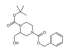 cas no 557056-07-2 is 4-Cbz-1-Boc 2-(hydroxyMethyl)piperazine