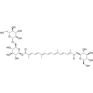 cas no 55750-84-0 is Crocin II