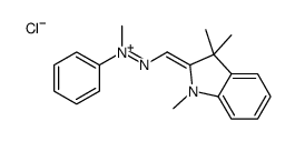 cas no 55850-01-6 is 1,3,3-trimethyl-2-[(methylphenylhydrazono)methyl]-3H-indolium chloride