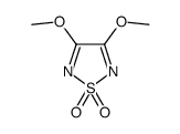 cas no 55904-83-1 is 1,2,5-Thiadiazole, 3,4-dimethoxy-, 1,1-dioxide