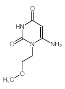 cas no 56075-76-4 is 6-AMINO-1-(2-METHOXY-ETHYL)-1H-PYRIMIDINE-2,4-DIONE