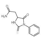 cas no 5624-08-8 is 4-Imidazolidineacetamide,5-oxo-1-phenyl-2-thioxo-