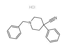 cas no 56243-25-5 is 1-Benzyl-4-phenylpiperidine-4-carbonitrile