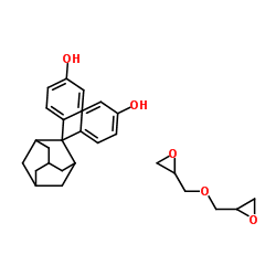 cas no 56323-07-0 is 4,4'-Tricyclo[3.3.1.13,7]decane-2,2-diyldiphenol-2,2'-[oxybis(methylene)]dioxirane (1:1)