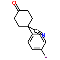 cas no 56326-98-8 is 4-Cyano-4-(4-fluorophenyl)cyclohexanone