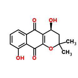 cas no 56473-67-7 is 4,9-Dihydroxy-α-lapachone