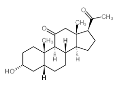 cas no 565-99-1 is Pregnane-11,20-dione,3-hydroxy-, (3a,5b)-