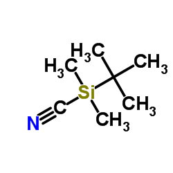 cas no 56522-24-8 is Dimethyl(2-methyl-2-propanyl)silanecarbonitrile