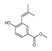 cas no 565450-40-0 is methyl 4-hydroxy-3-(2-methylprop-1-enyl)benzoate