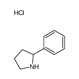 cas no 56586-12-0 is 2-PHENYLPYRROLIDINE HYDROCHLORIDE