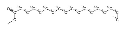 cas no 56599-84-9 is Methyl stearate-13C18