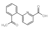cas no 566198-31-0 is 6-(2-Acetyl-phenyl)-picolinic acid