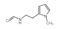 cas no 569351-24-2 is N-(2-(1-METHYL-1H-PYRROL-2-YL)ETHYL)FORMAMIDE