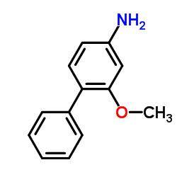 cas no 56970-24-2 is 2-Methoxy-4-biphenylamine