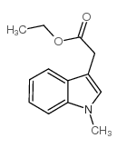 cas no 56999-62-3 is 1H-Indole-3-aceticacid, 1-methyl-, ethyl ester