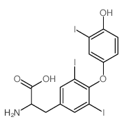 cas no 5714-08-9 is D-Tyrosine,O-(4-hydroxy-3-iodophenyl)-3,5-diiodo-
